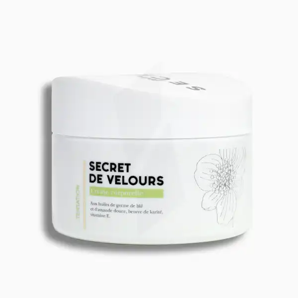 Pin Up Secret Secret De Velours Crème Corporelle Tentation Pot/300ml