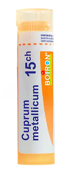 Boiron Cuprum Metallicum 15ch Granules Tube De 4g
