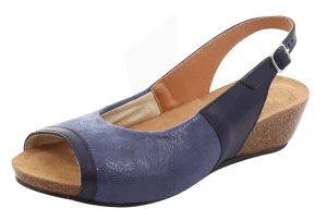 Gibaud  - Chaussures Camelea Sandale Hv Bleu - Taille 35