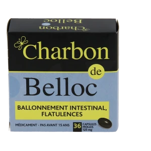Charbon De Belloc 125 Mg, Capsule Molle