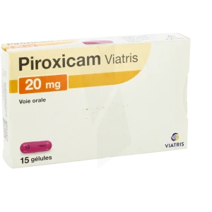 Piroxicam Viatris 20 Mg, Gélule