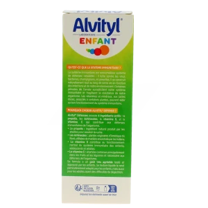 Alvityl Enfant Défenses Sirop Flacon De 240 Ml