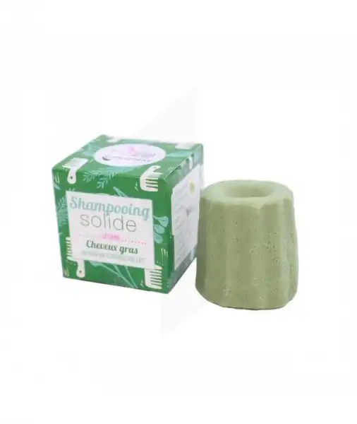 Lamazuna Shampooing Solide Herbes Folles Cheveux Gras B/55g