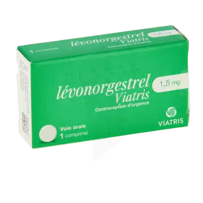 Levonorgestrel Viatris 1,5 Mg, Comprimé à Courbevoie