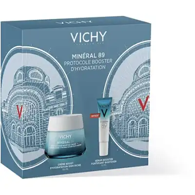 Vichy Mineral 89 Coffret Protocole Booster D'hydratation à Paris
