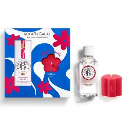 Roger & Gallet Gingembre Rouge Eau 100ml+bougie Coffret 25 à TALENCE