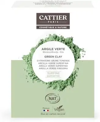 Cattier Argile Verte Surfine 750g à Poitiers