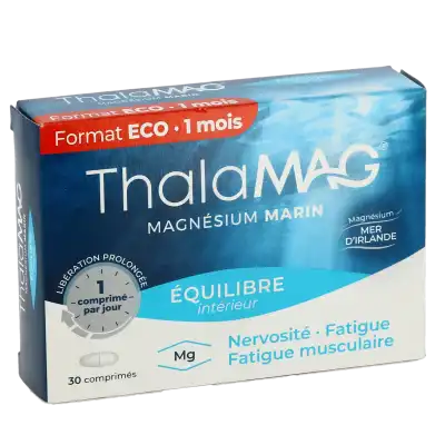 Thalamag Equilibre Interieur Lp Magnésium Comprimés B/30 à Bordeaux