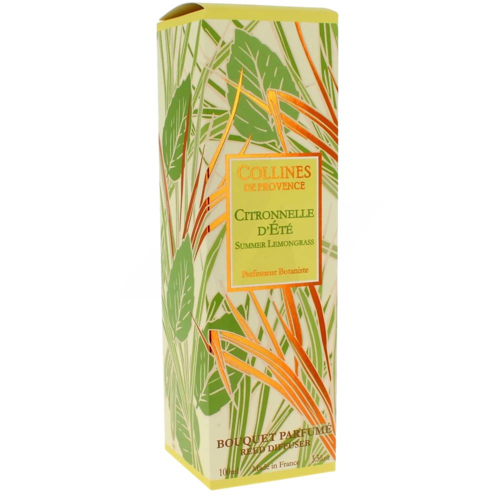 Collines De Provence Bouquet Parfumé Citronnelle D'été Fl/100ml