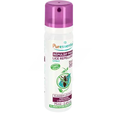 Puressentiel Anti-poux Spray Répulsif Poux - 75 Ml à Mérignac