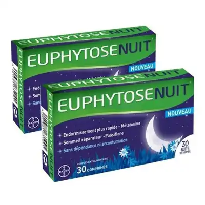 Euphytose Nuit Comprimés Enrobés 2b/30 à JOUE-LES-TOURS