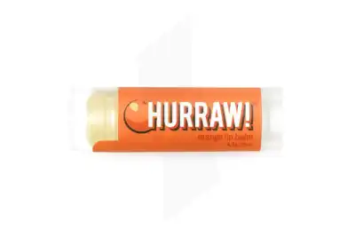 Hurraw! Baume à Lèvres Orange Stick/4,3g à LIVRON-SUR-DROME