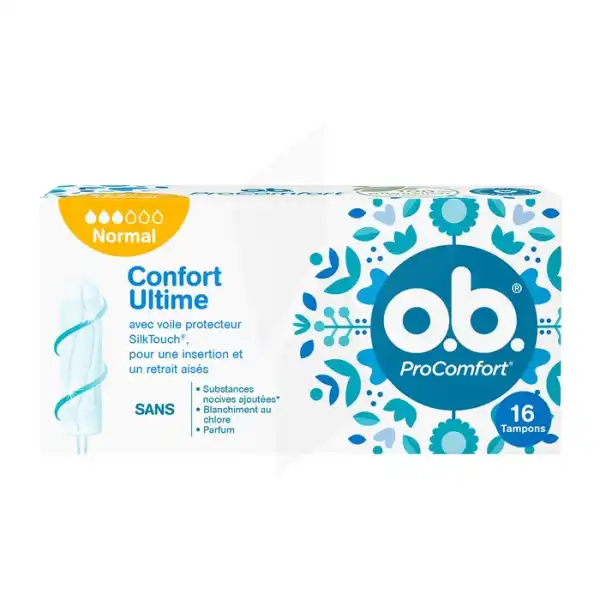 Ob Pro Comfort Tampon Confort Normal 16