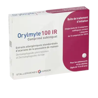 Orylmyte 100 Ir, Comprimé Sublingual à Seysses