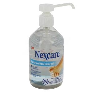 Nexcare Gel Désinfectant Mains Transparent Fl/500ml