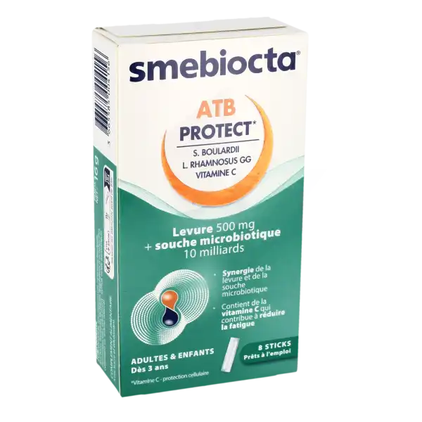 Smebiocta Atb Protect Poudre 8 Sticks