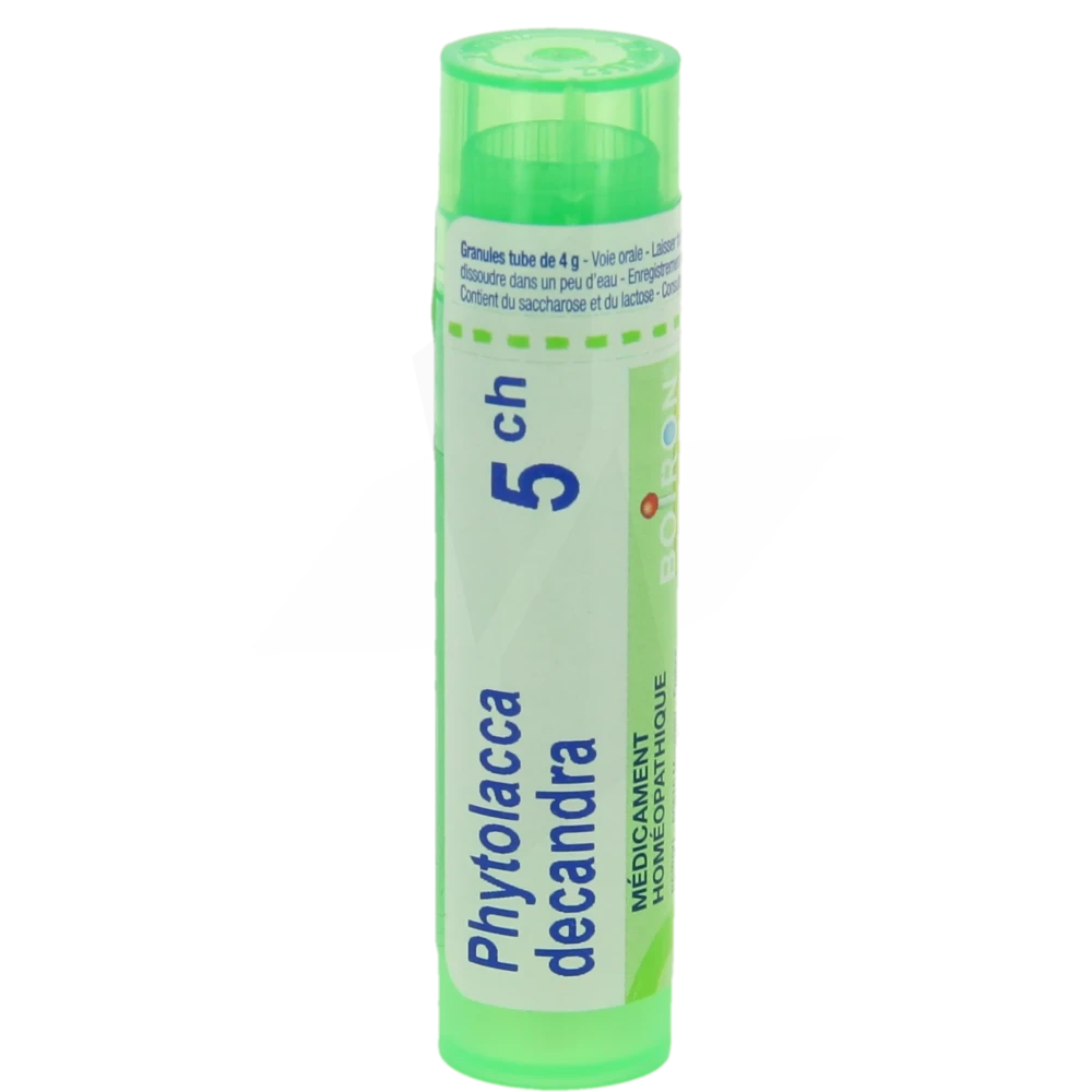 Boiron Phytolacca Decandra 5ch Granules Tube De 4g