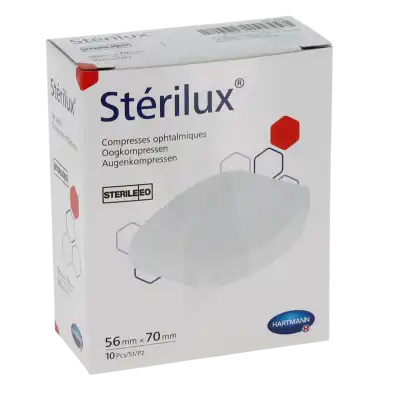 Stérilux® Compresses Oculaires Boîte De 10 à Bouc-Bel-Air