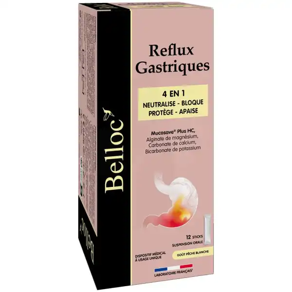 Belloc Reflux Gastriques Pdr 12sticks