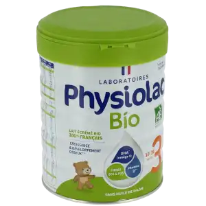 Physiolac Bio 3 Croissance Lait En Poudre B/800g à LA VALETTE DU VAR