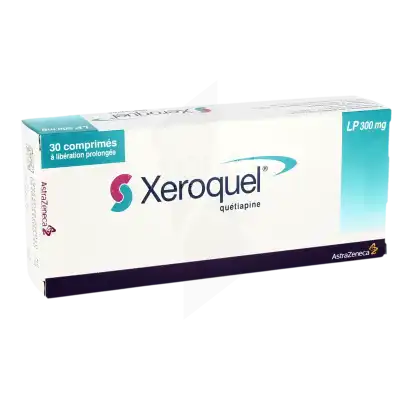 Xeroquel Lp 300 Mg, Comprimé à Libération Prolongée à Paris