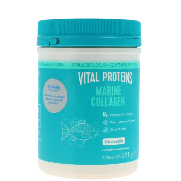 Vital Proteins Marine Collagen Poudre Pot De 221 G