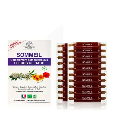Elixirs & Co Sommeil Solution buvable 20Ampoules/10ml