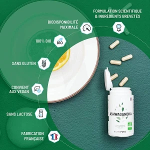 Nutripure Ashwgandha Ksm66 Gélules B/60