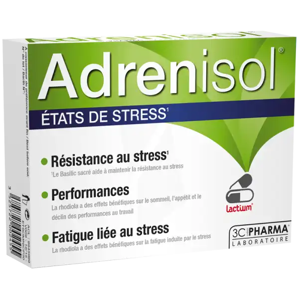 Adrenisol Gélules état De Stress B/30