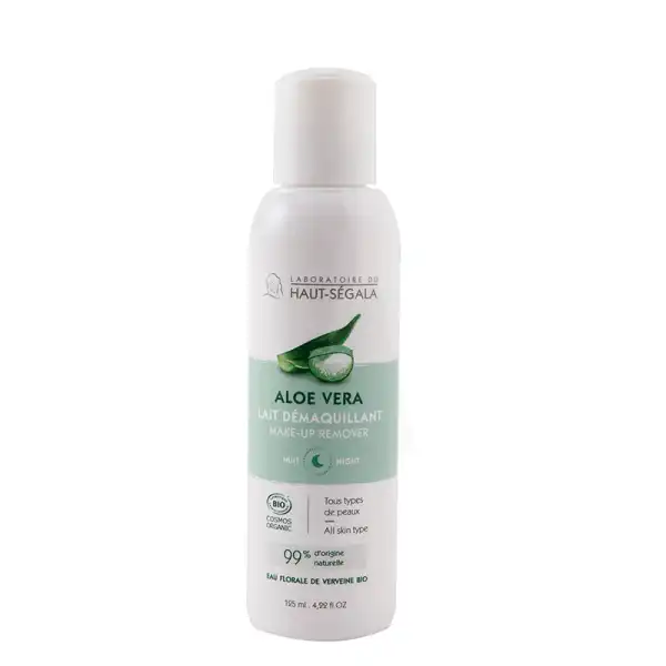 Lait Démaquillant Aloe Vera Biologique 125ml