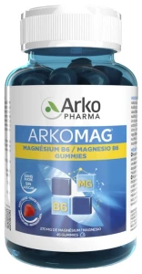 Arkomag Gummies Magnésium Vitamine B6 Gomme Pot/45