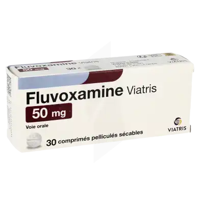 Fluvoxamine Viatris 50 Mg, Comprimé Pelliculé Sécable à COLLONGES-SOUS-SALEVE