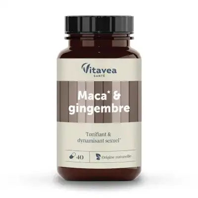 Vitavea Les Essentiels Maca Gingembre Gélules Pot/40 à Les Arcs