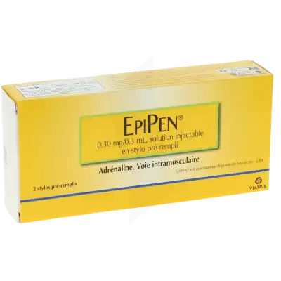 Epipen 0,30 Mg/0,3 Ml, Solution Injectable En Stylo Pré-rempli à TOULOUSE