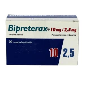 Bipreterax 10 Mg/2,5 Mg, Comprimé Pelliculé