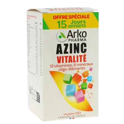 Azinc Forme Et Vitalite 120 + 30 (15 Jours Offerts) à MULHOUSE