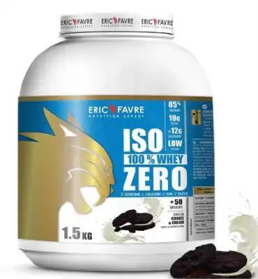 Eric Fav Iso Zero Cookies Cream 1.5kg à MARIGNANE