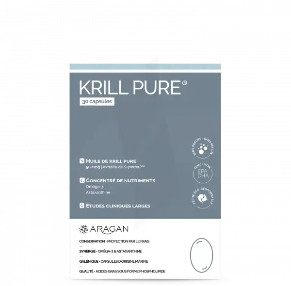 Aragan Krill Pure Gélules B/30