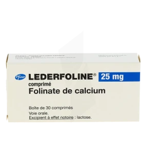 Lederfoline 25 Mg, Comprimé