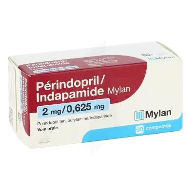 Perindopril/indapamide Viatris 2 Mg/0,625 Mg, Comprimé à CHAMPAGNOLE