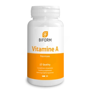 Biform Vitamine A Palmitate Gélules B/30