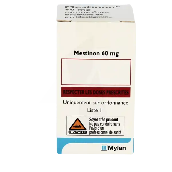 Mestinon 60 Mg, Comprimé Enrobé