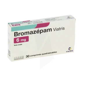 Bromazepam Viatris 6 Mg, Comprimé Quadrisécable