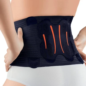 Orliman Mouv'n Fit Ceinture Lombaire Orange Hauteur 26cm Taille 1 B/1
