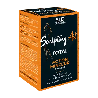 Sid Nutrition Minceur Sculpting Act Total Gélules B/90 à ALES