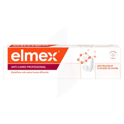 Elmex Anti-caries Professional Dentifrice T/75ml à Paris