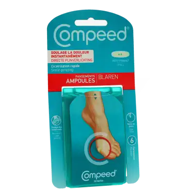 Compeed Pansement Ampoules Petit Format Boîte De 6 à Ecommoy