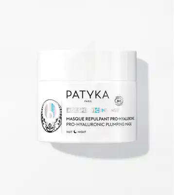 Patyka Age Specific Intensif Masque Repulpant Pro-hyaluronique Nuit Bio 50ml à DAMMARIE-LES-LYS
