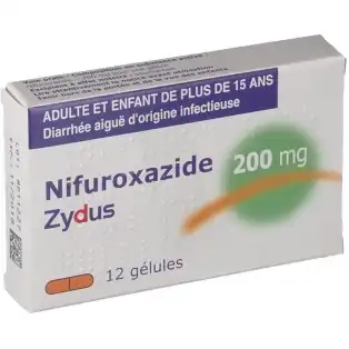 NIFUROXAZIDE ZYDUS 200 mg, gélule