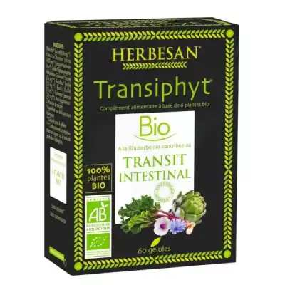 Herbesan Transiphyt Transit Intestinal Gélules Bio B/60 à MONTEUX